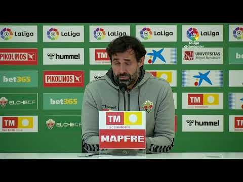 Rueda de prensa Elche CF vs CA Osasuna