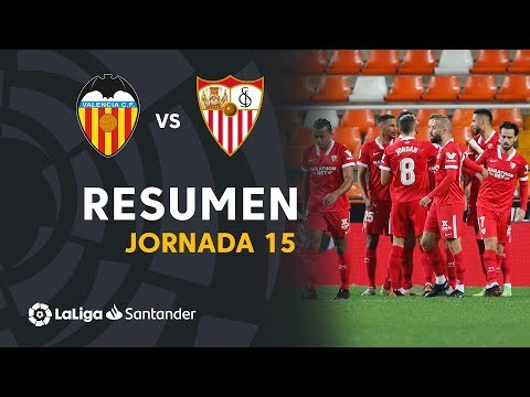 Resumen de Valencia CF vs Sevilla FC (0-1)