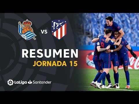 Resumen de Real Sociedad vs Atlético de Madrid (0-2)