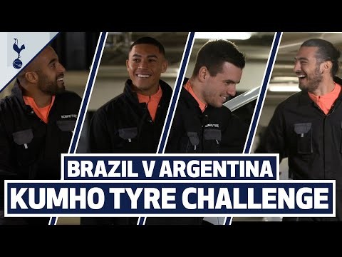 VINICIUS & LUCAS VS LO CELSO & GAZZANIGA | BRAZIL V ARGENTINA | Kumho Tyre Challenge