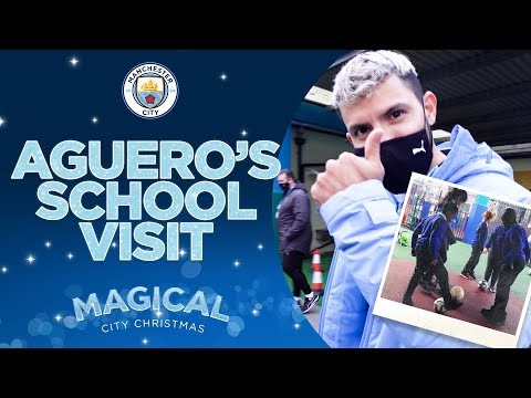 Aguero Surprises at a School! | Magical City Christmas!