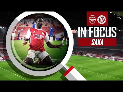 ? Bukayo Saka | Every Touch | Arsenal vs Chelsea (3-1)