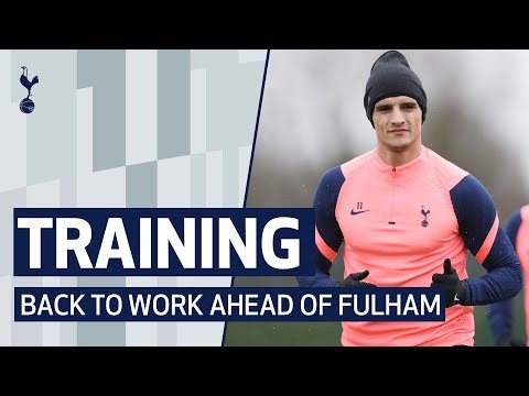 TRAINING | SPURS GET BACK TO WORK AHEAD OF FULHAM