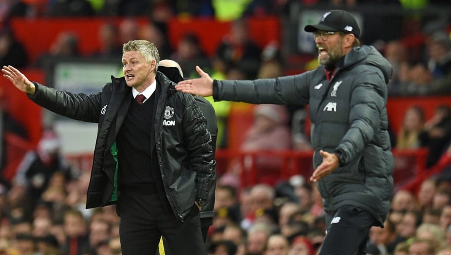 The last time Manchester United & Liverpool were level on points at the top