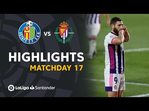 Highlights Getafe CF vs Real Valladolid (0-1)