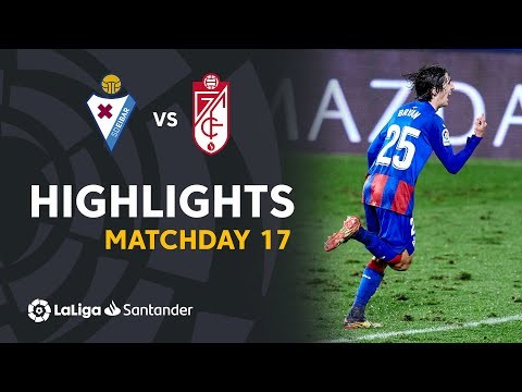 Highlights SD Eibar vs Granada CF (2-0)