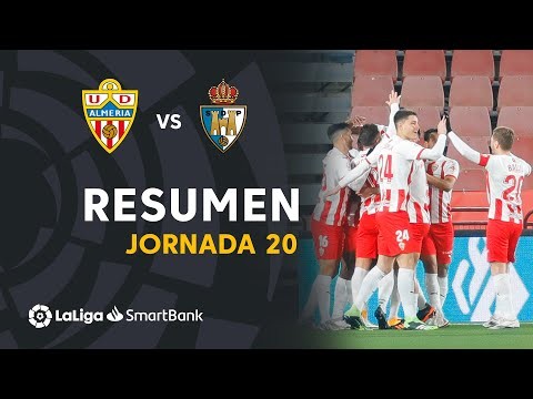 Resumen de UD Almería vs SD Ponferradina (3-1)