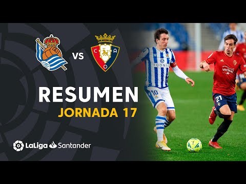 Resumen de Real Sociedad vs CA Osasuna (1-1)