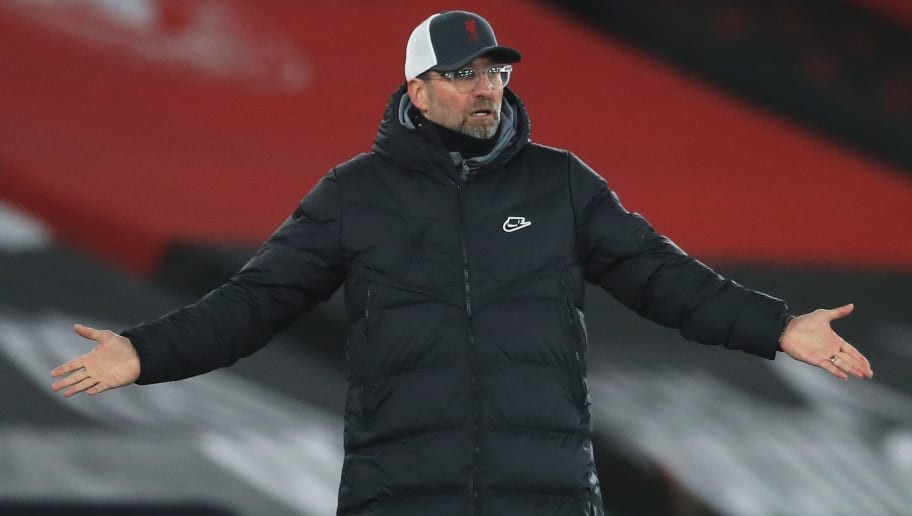 Jurgen Klopp takes dig at Man Utd's penalty record after Liverpool lose to Southampton
