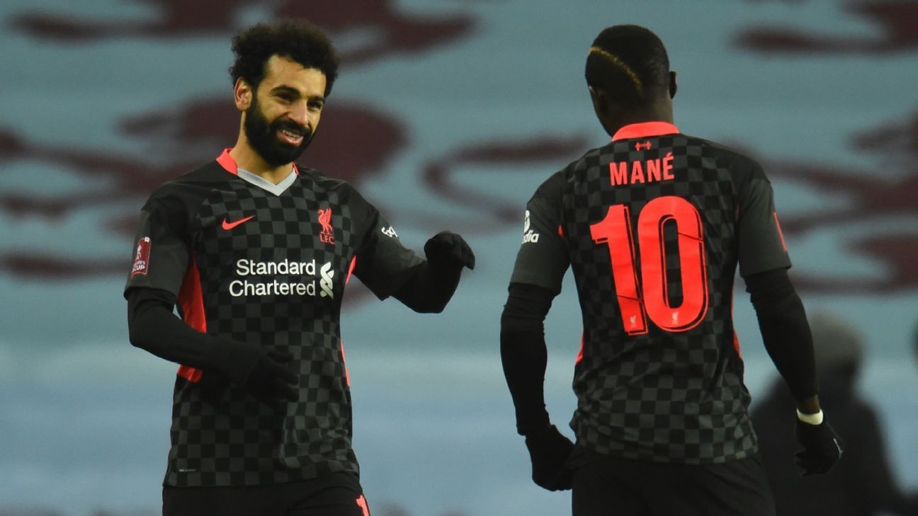 Liverpool ease past youthful Villa in FA Cup