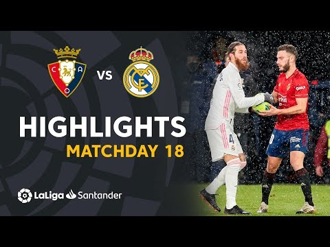 Highlights CA Osasuna vs Real Madrid (0-0)