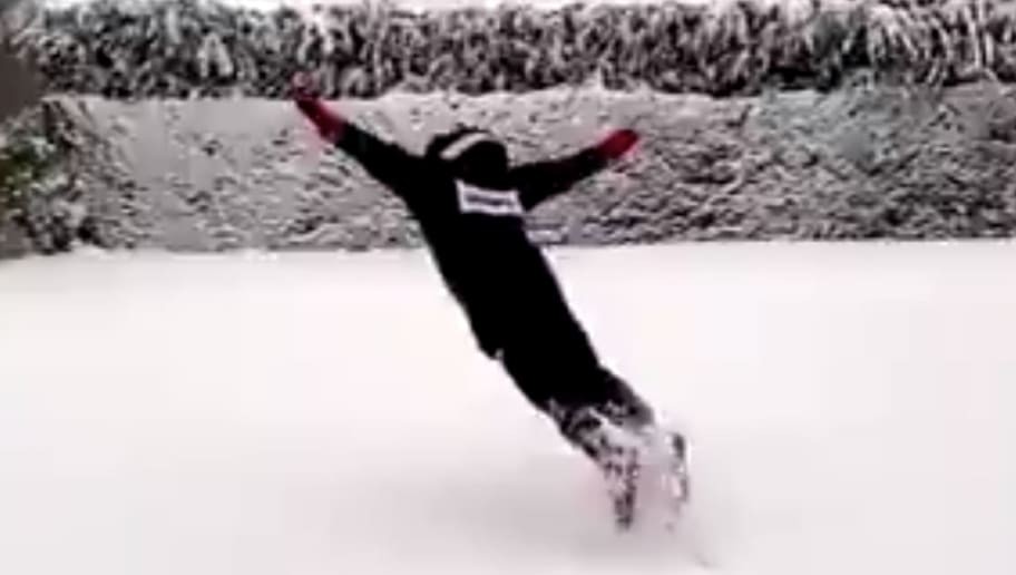 The best of Spain's footballers reacting to snowstorm Filomena