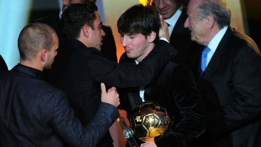 Remembering Lionel Messi's controversial 2010 Ballon d'Or win