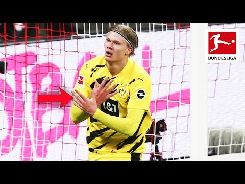 Erling Haaland's Goal Celebration For Injured Axel Witsel