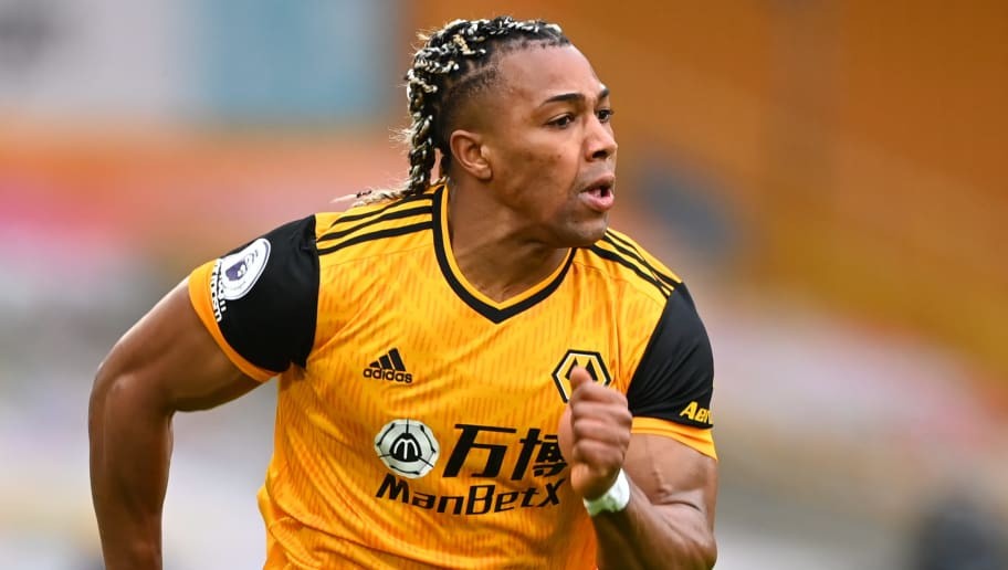 Adama Traore has lower xG than Wolves centre-back Willy Boly this season