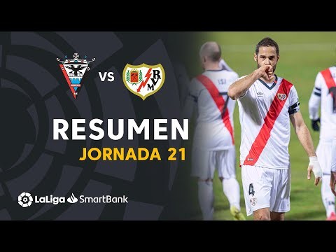 Resumen de CD Mirandés vs Rayo Vallecano (0-2)