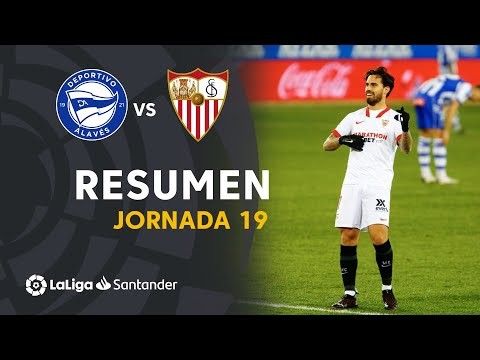 Resumen de Deportivo Alavés vs Sevilla FC (1-2)