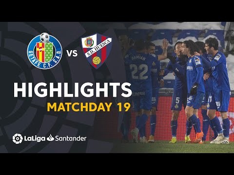 Highlights Getafe CF vs SD Huesca (1-0)