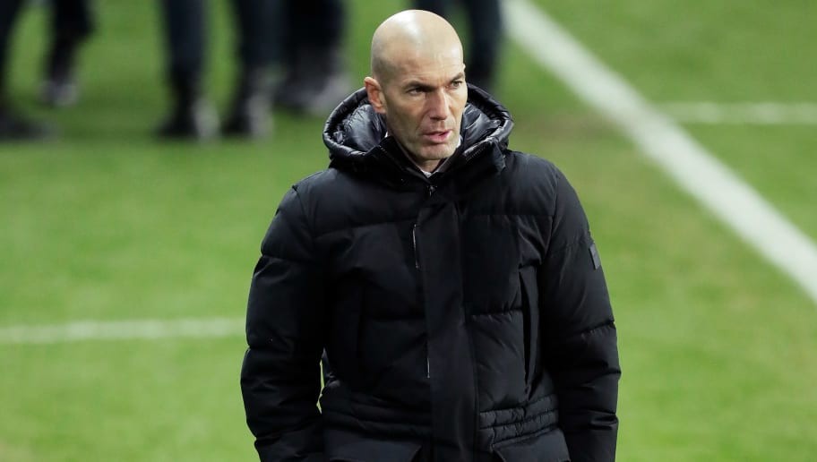 Zinedine Zidane admits pressure is on at Real Madrid after shock Copa del Rey exit