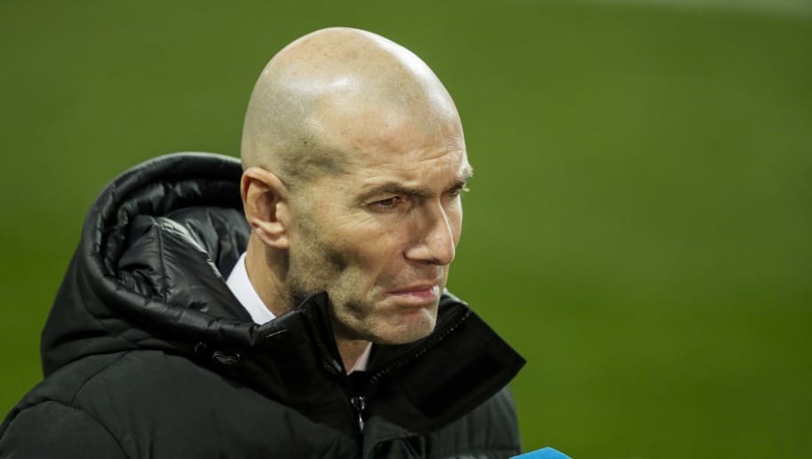 Real Madrid boss Zinedine Zidane tests positive for Covid-19