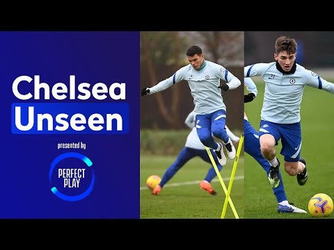 Hard Work Continues For Gilmour, Silva And The Rest Of The First Team | Chelsea Unseen