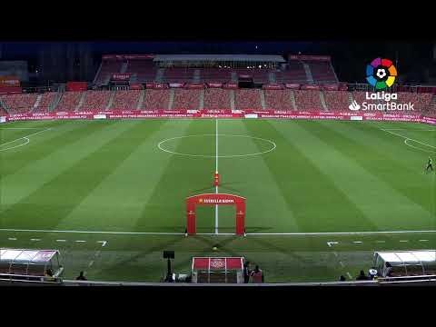 Calentamiento Girona FC vs RCD Espanyol de Barcleona