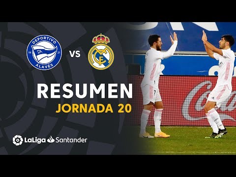 Resumen de Deportivo Alavés vs Real Madrid (1-4)