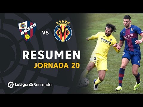 Resumen de SD Huesca vs Villarreal CF (0-0)