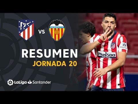 Resumen de Atlético de Madrid vs Valencia CF (3-1)