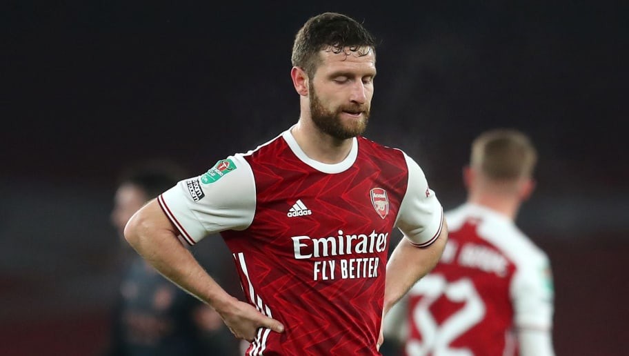 Shkodran Mustafi in talks with Arsenal to terminate his contract