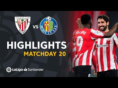 Highlights Athletic Club vs Getafe CF (5-1)