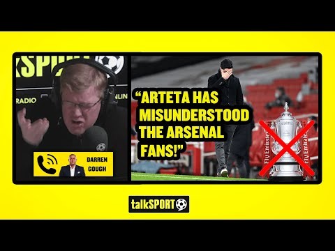 "ARTETA MISUNDERSTOOD THE FANS!" Adrian Durham BLASTS Arteta for his treatment of the FA Cup!