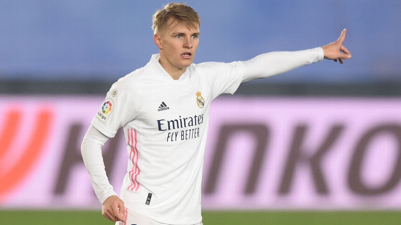 Real Madrid's Odegaard joins Arsenal on loan