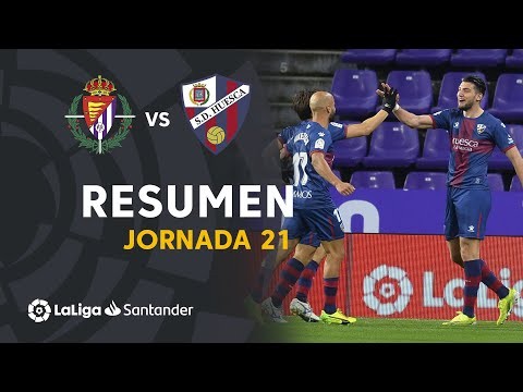 Resumen de Real Valladolid vs SD Huesca (1-3)