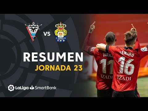 Resumen de CD Mirandés vs UD Las Palmas (2-0)