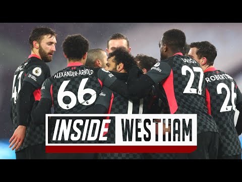 Inside West Ham: Up close and personal from Liverpool's win at the Hammers | West Ham 1-3 LFC