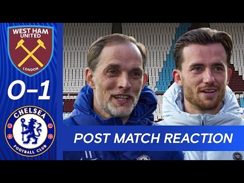 Thomas Tuchel & Ben Chilwell React To Crucial Win for Top 4 | West Ham 0-1 Chelsea | Premier League