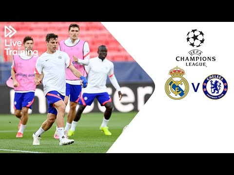 Chelsea Live Training | Real Madrid v Chelsea | UEFA Champions League