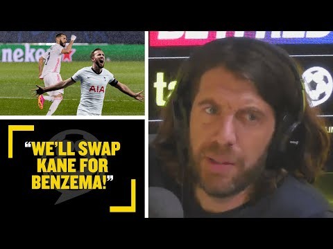 "I'D SWAP KANE FOR BENZEMA!" Colin the Spurs fan wants the Real Madrid star to replace Harry Kane!