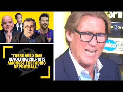 "THERE ARE SOME REVOLTING CULPRITS!" Simon Jordan slams players, broadcasters UEFA, agents & MORE!