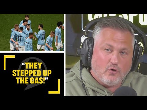 "THEY STEPPED UP THE GAS!" Darren Gough is full of praise for Man City's second half performance