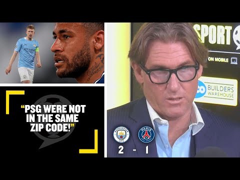 "PSG WERE NOT IN THE SAME ZIP CODE!" Simon Jordan believes Manchester City are levels above PSG