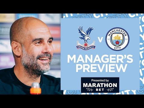 PEP PRESS CONFERENCE! | Crystal Palace v City | Premier League