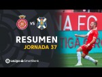 Resumen de Girona FC vs CD Tenerife (1-0)