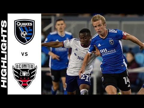 HIGHLIGHTS: San Jose Earthquakes vs. D.C. United | May 01, 2021