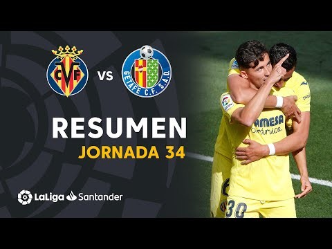 Resumen de Villarreal CF vs Getafe CF (1-0)