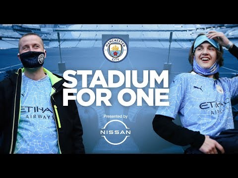 'Stadium For One' | A lucky fan is surprised with a unique Champions League experience