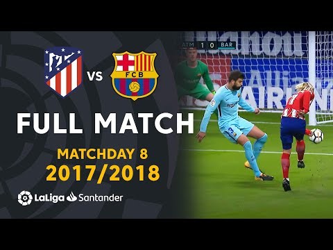 Atlético de Madrid vs FC Barcelona (1-1) J08 2017/2018 - FULL MATCH