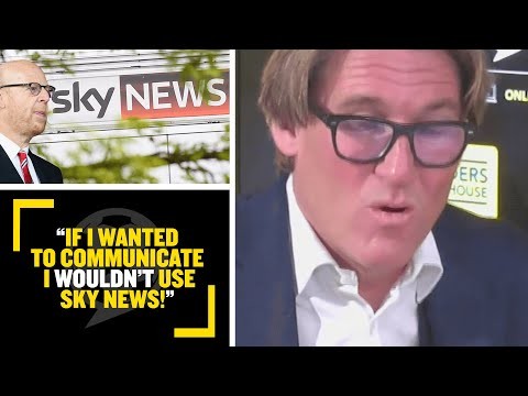 "I WOULDN'T USE SKY NEWS" Simon Jordan & Jim White clash over Glazer's snubbing questions about MUFC