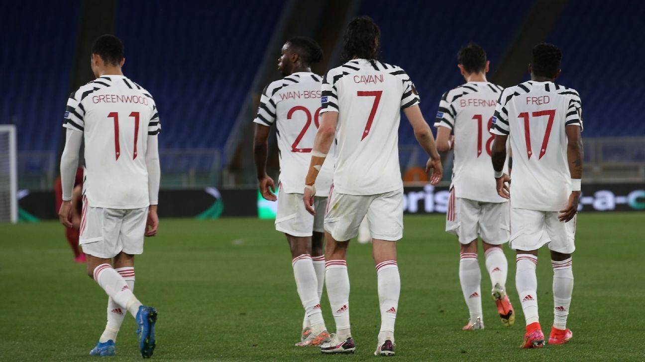 Man Utd reach UEL final despite loss to Roma